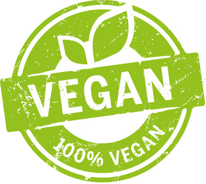 Button 100% Vegan