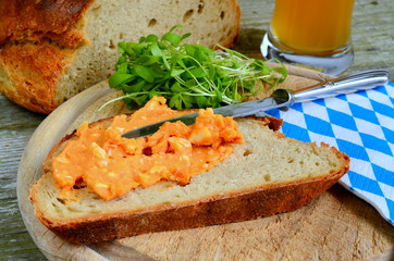 Obatzter bayrisch Schmankerl