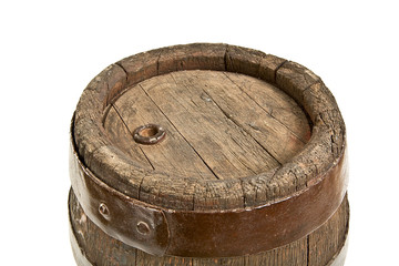 Obraz premium Old wooden barrel