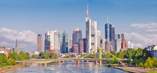 Die spektakuläre Frankfurter Skyline