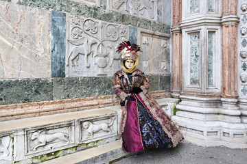 Fototapeta na wymiar Carnival of Venice