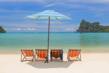 Beautiful bay of Phi Phi island  Thailand