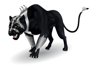 militant black panther