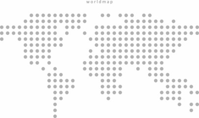 World Map Dotted © bajomischo