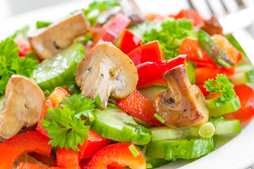Mushroom salad