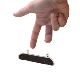 Finger Board Ollie Trick