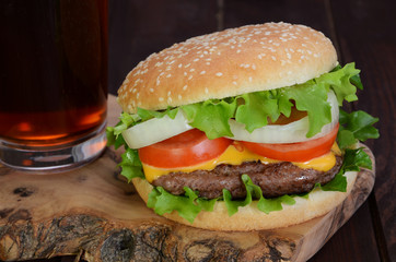 Burger and Beer