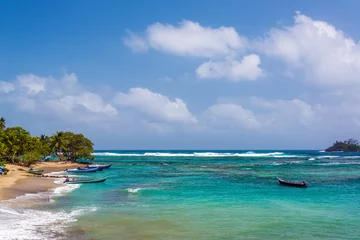 Zelfklevend Fotobehang Beautiful Caribbean Water © jkraft5