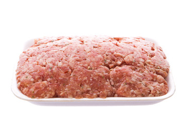 Pack of minced meat