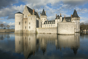 Castle of Sully-Sur-Loire, Loiret, France