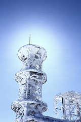 横手山のアンテナ