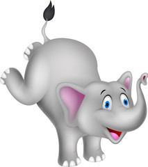 Cute elephant cartoon