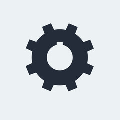 Flat Icon with shadow. Vector EPS 10.