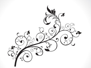 abstract artistic floral background