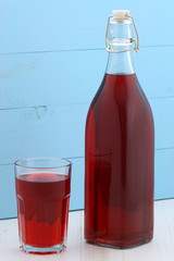 delicious cranberry juice