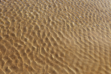 Water surface.