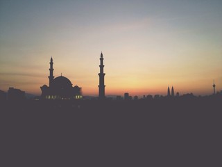 The Wilayah Mosque Sunrise