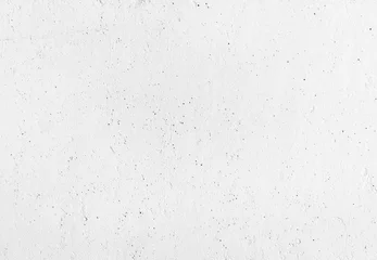 Deurstickers Witte betonnen muur met gips. Achtergrondtextuur © evannovostro