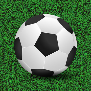 Soccer ball vector illustration