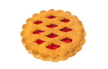biscuits with jam isolated