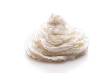 Whipped cream.