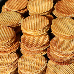 Gaufres fourrées - Waffles northern France / Belgium