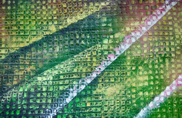 Foto op Plexiglas Muster abstrakt Gemälde Ölgemälde Kunstdruck © artefacti