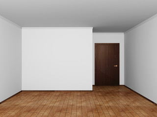 Modern Empty Room Interior