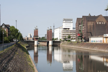 Schwanentorbrücke Duisburg, Deutschland