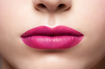 Fototapeta premium Lips makeup