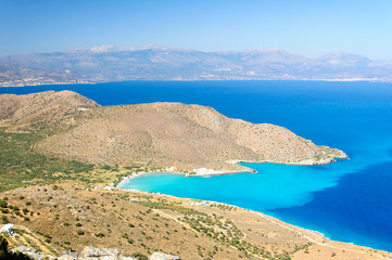 Fototapeta na wymiar Spektakularne widoki z wyspy Kreta, Grecja