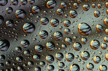 Colored Water Drops