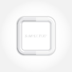 3d abstract background and square icon design, vector eps10