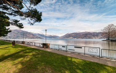 Lake Maggiore from park of Germignaga