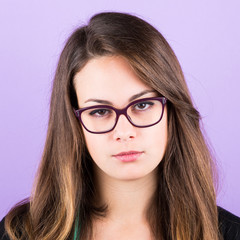 Fototapeta premium Beautiful Young Woman Portrait