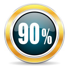 90 percent icon
