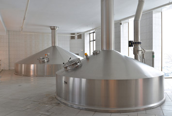 Sudhaus in einer Brauerei // Brewhouse in a brewery