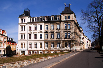 Gründerzeithäuser Freiberg Sachsen