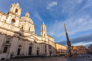 Chiesa di Sant'Agnese in Agone, Piazza Navona. Roma