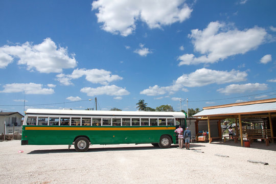 Bus station, Belize