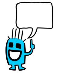 Happy puppet