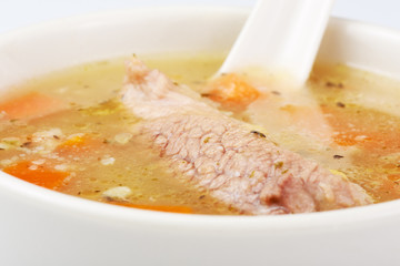 Meat soup