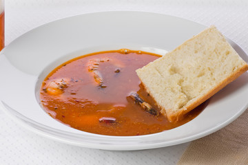 Spicy Shrimp Soup