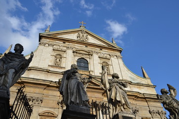 Obraz premium Eglise saints Pierre et Paul de Cracovie