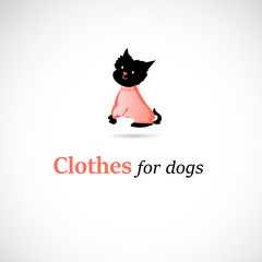 advertising label clothing for dogs