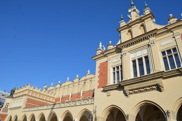 Sukiennice, Halle aux draps, Cracovie, Pologne