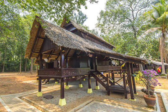 Traditional Malay Wooden House