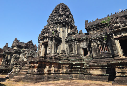 Banteay Samre Prasat is ancient buddhist khmer temple in Cambodi