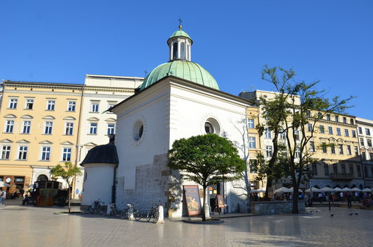 Fototapeta Eglise saint Adalbert  à krakow