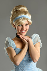 Woman in princess costume © R. Gino Santa Maria